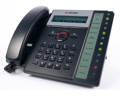 NO STAND Fortinet FortiFone FON 460i IP Office Phone w/ Handset 